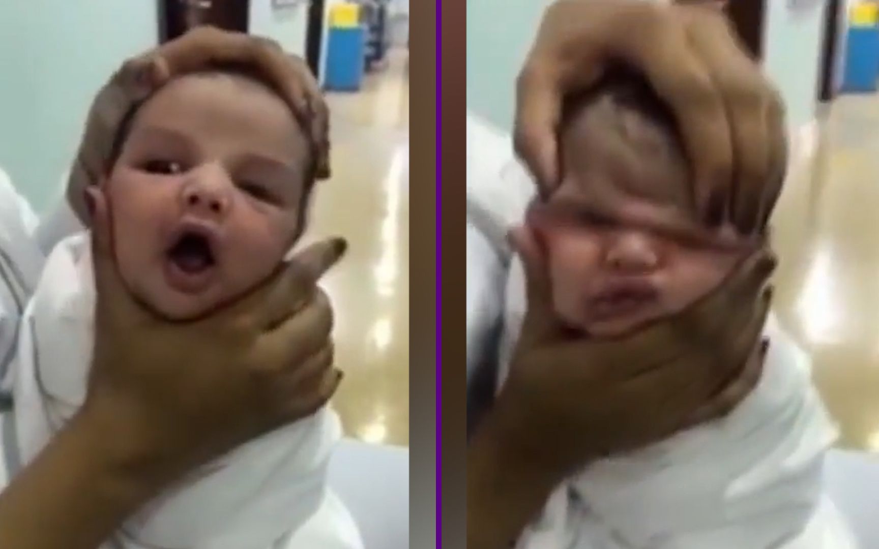 护士拿婴儿开玩笑，家长将其被曝光并将其提告