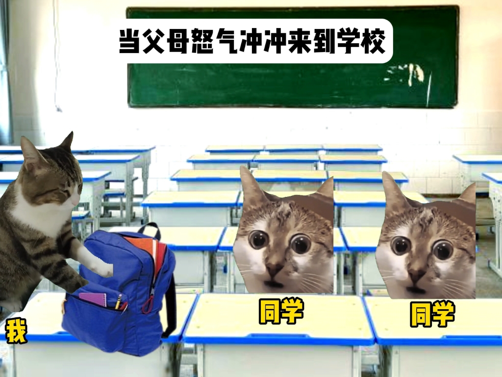 当父母怒气冲冲来到学校