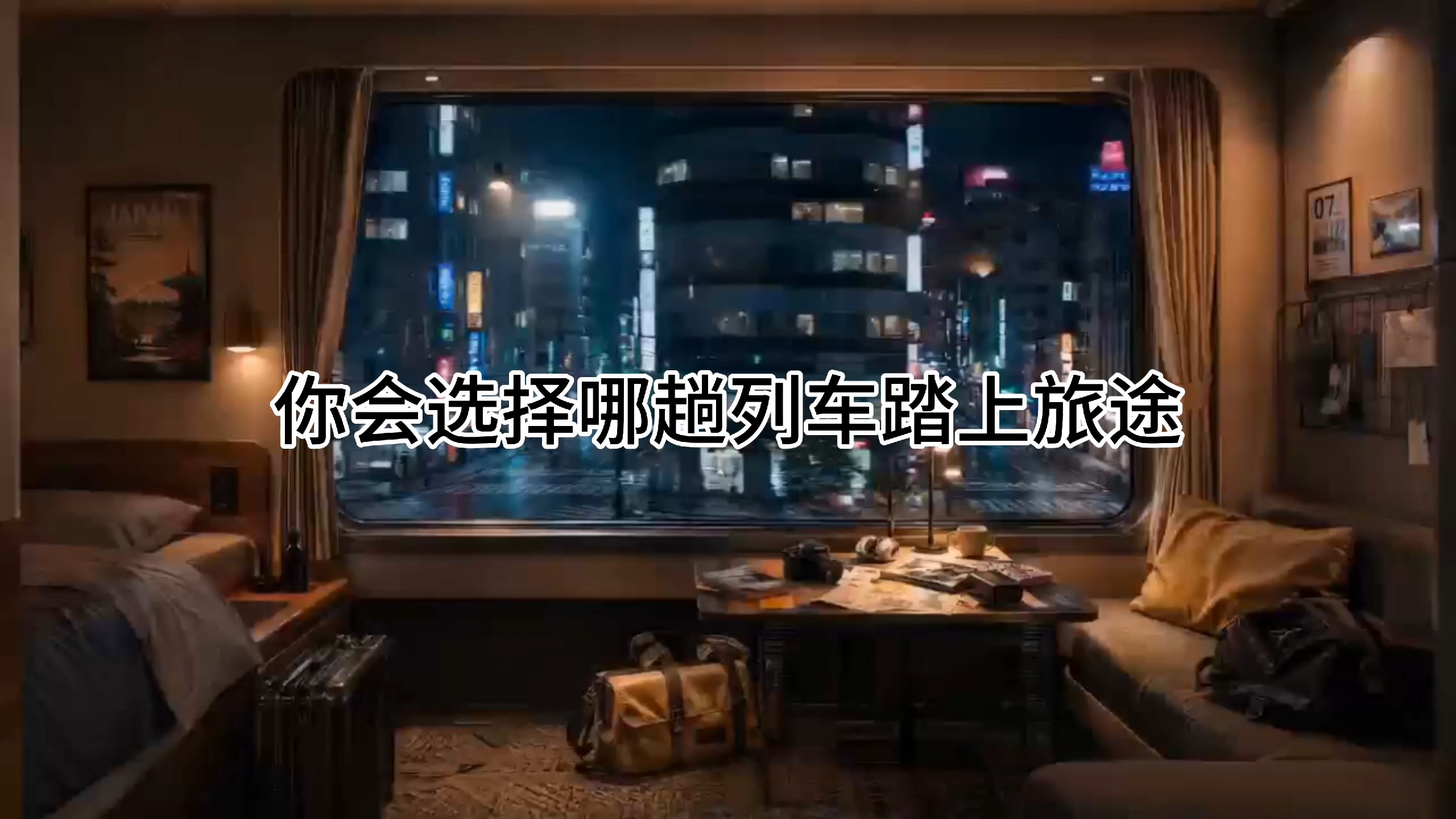如果这是一趟没有终点的旅途，你会选择哪趟列车