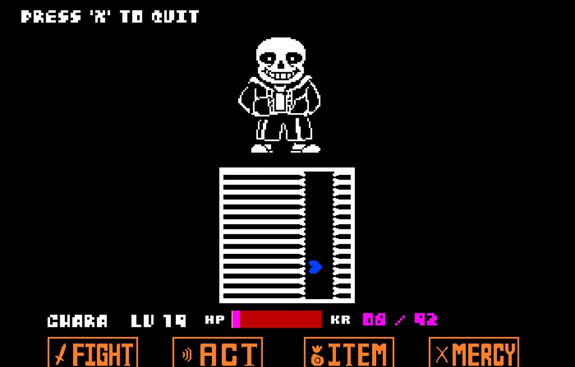 史上最难sans hard mode sans