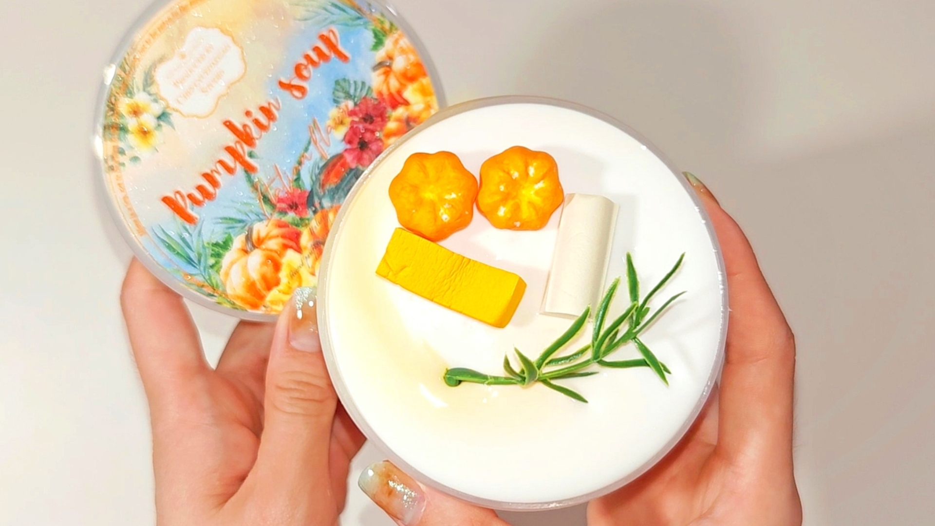 暖乎乎南瓜奶油浓汤~