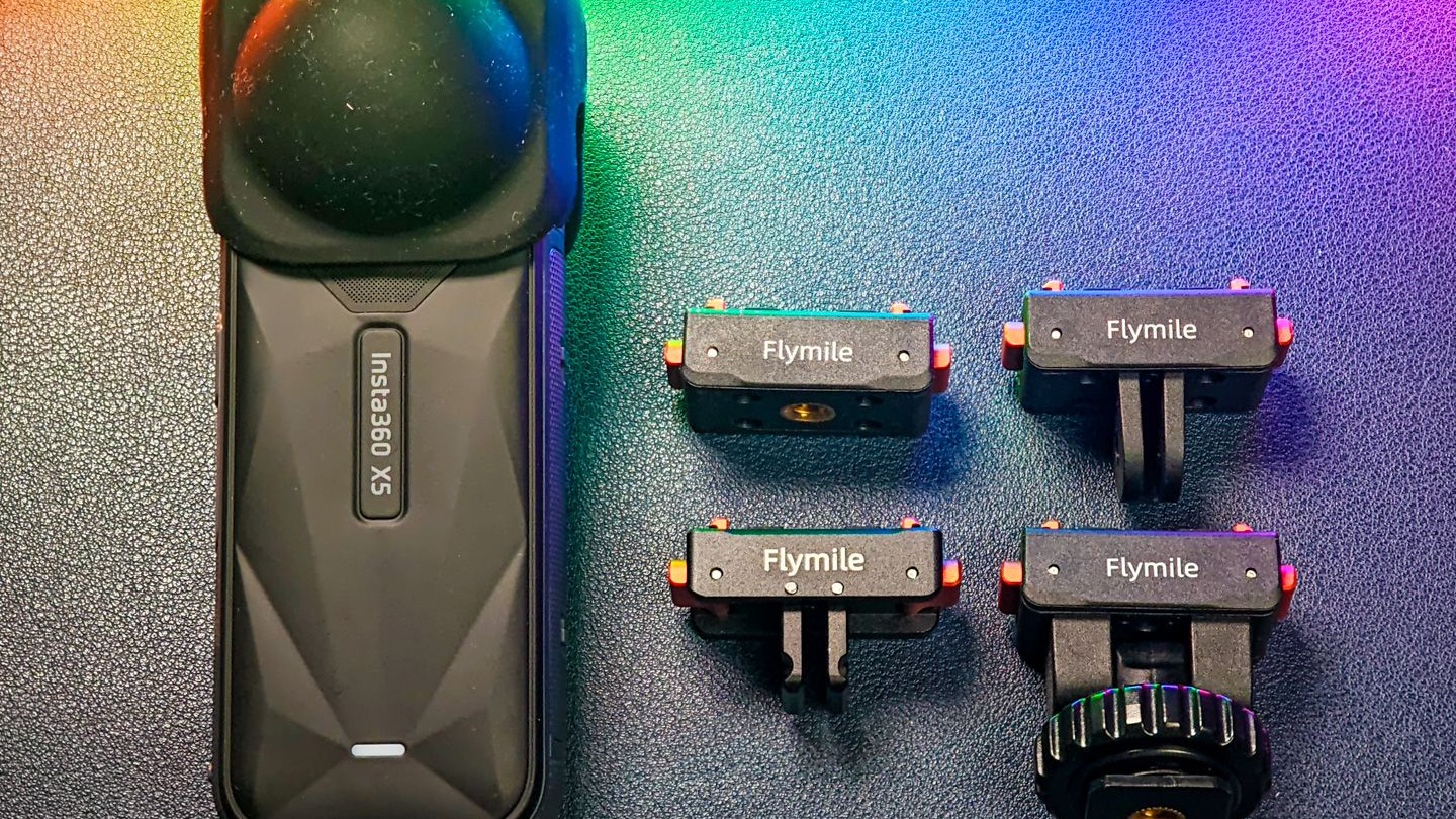 Flymile Insta360 X5 / Ace 磁吸快拆底座设计合集