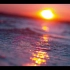空镜头视频 夕阳日落海浪海水潮汐 素材分享