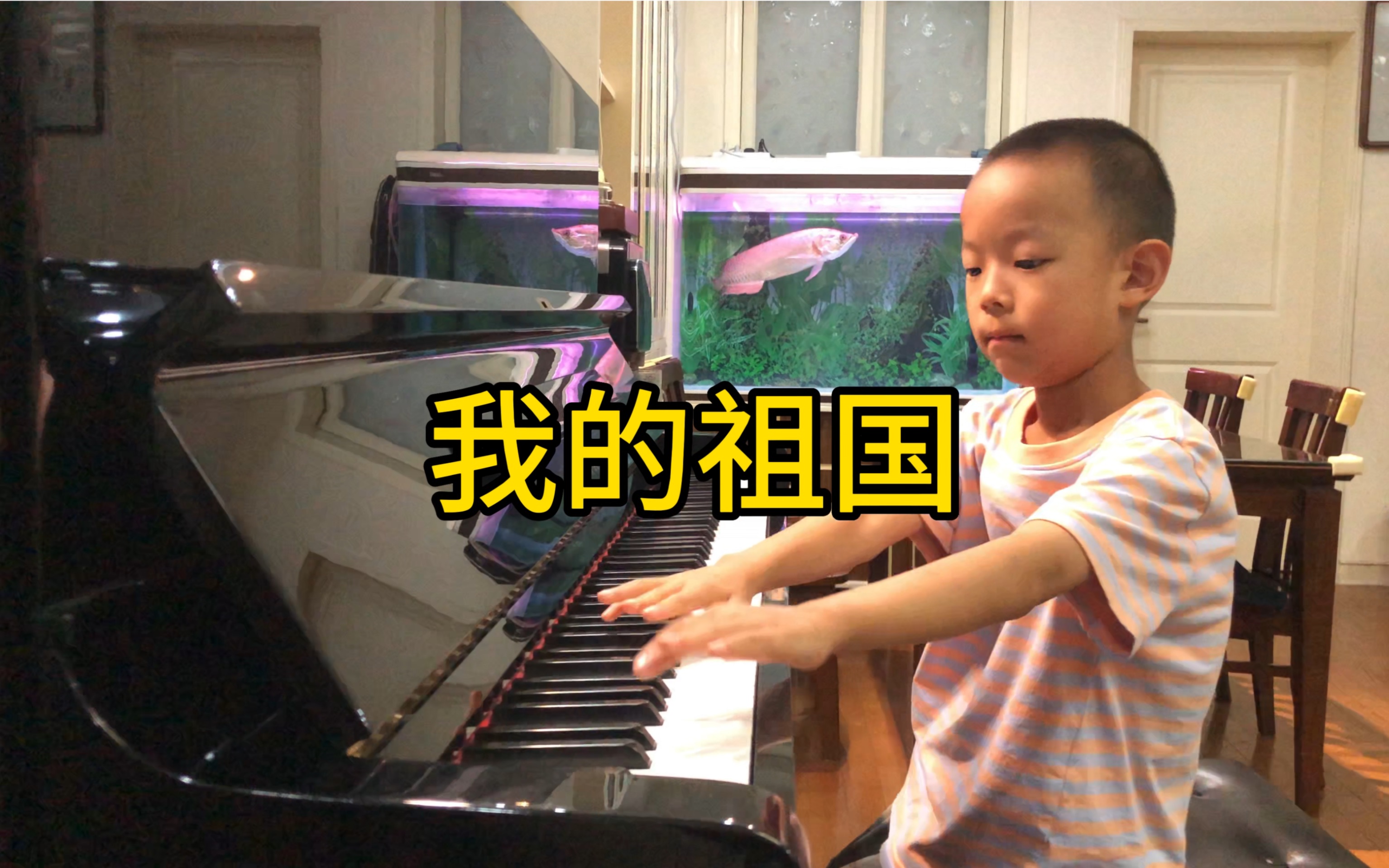 【钢琴】《我的祖国》一首赞歌永流传