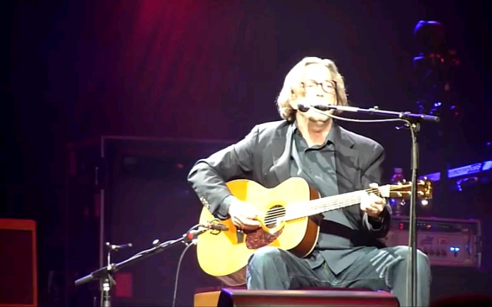 Eric Clapton - Running On Faith, Madison Square Garden  2/19/2010_哔哩哔哩_bilibili