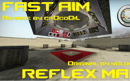 CSGO练枪地图FAST AIM\/REFLEX TRAINING