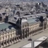 法国巴黎: 罕见无人机航拍疫情当下空城的卢浮宫