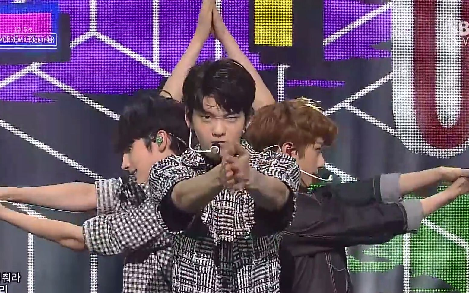 190317 [一位候补]TXT - Blue Orangeade+CROWN 人气歌谣舞台