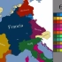 【历史地图】西欧历史地图：每年