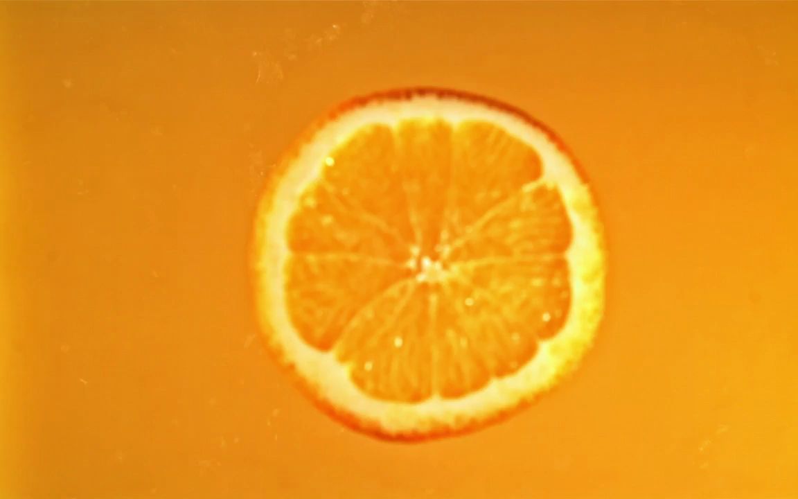 视频素材 ▏k1552 脐橙落入橙汁溅起水花特写实拍视频素材