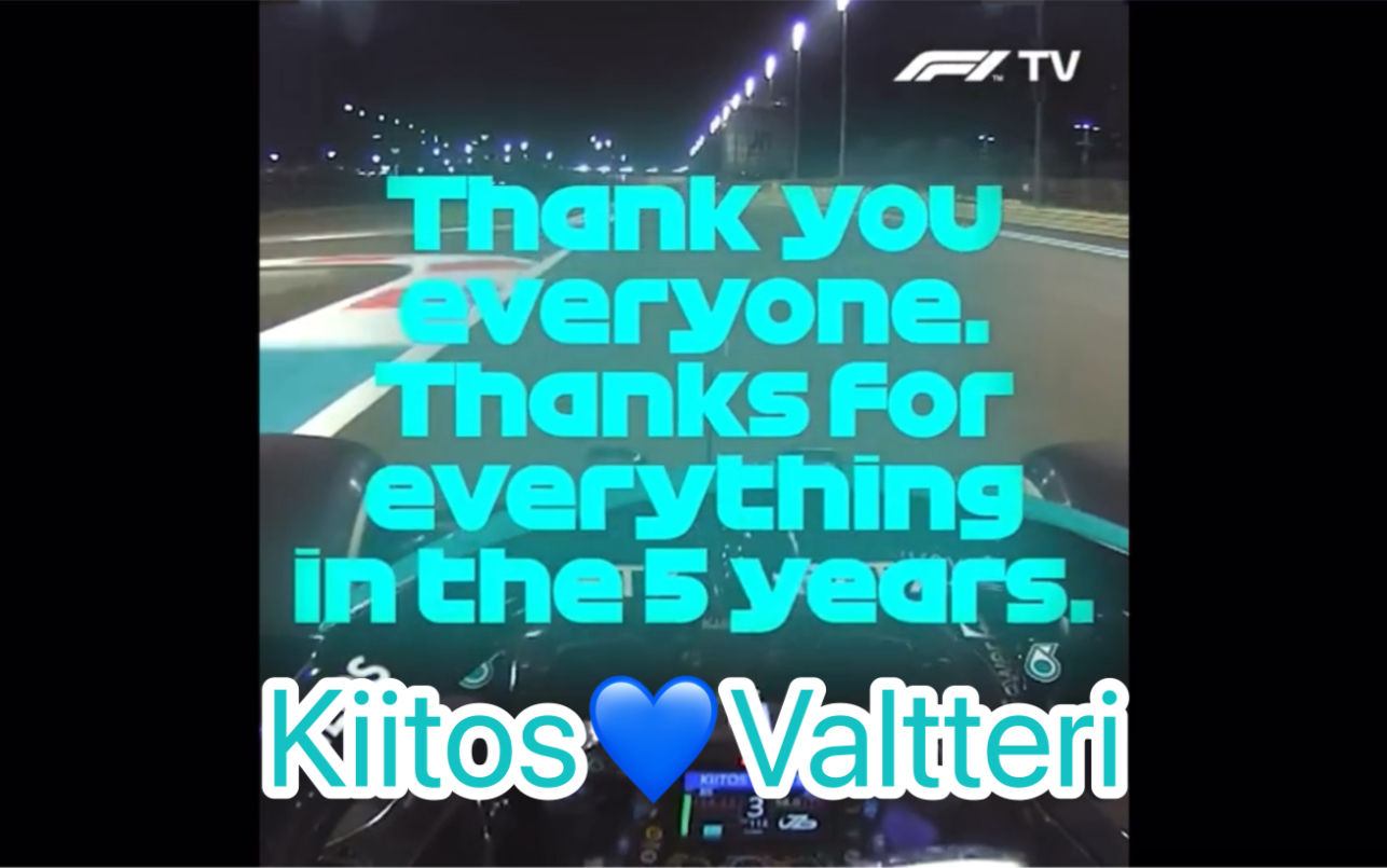 〖F1〗梅赛德斯留给博塔斯最后的惊喜｜Mercedes's SECRET Message for Valtteri Bottas's final race