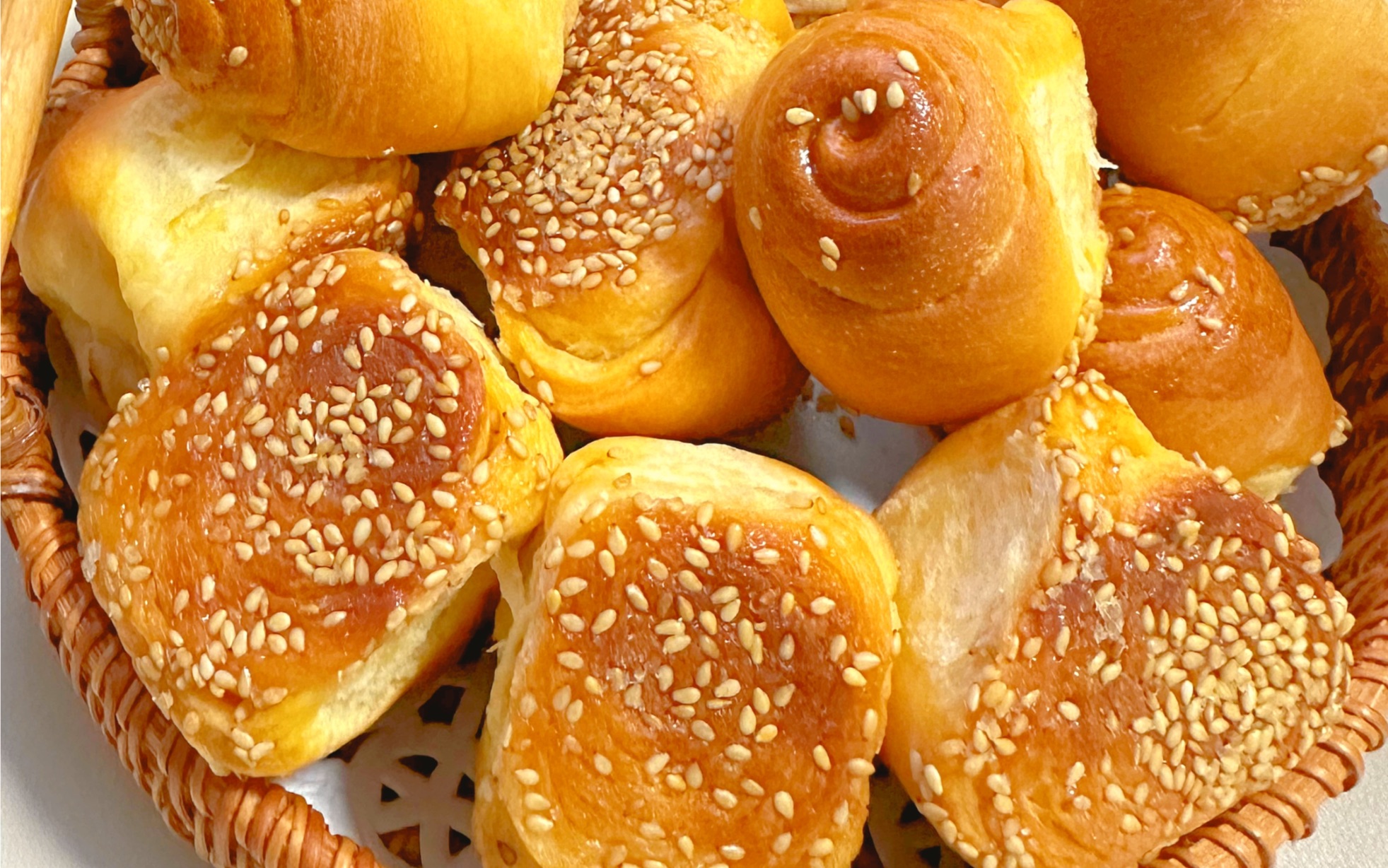 空气炸锅蜂蜜脆底小面包‼️童年的味道～巨香