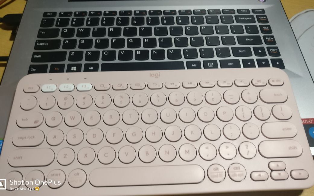 罗技K380键盘与普通笔记本键盘按键声音对比