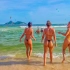 4k镜头下的巴西海滩