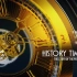 AE模板-黄金时钟机械齿轮钟表时间走动视频钟表内部结构历史时间线开启者纪录片片头年龄年轮历史进程