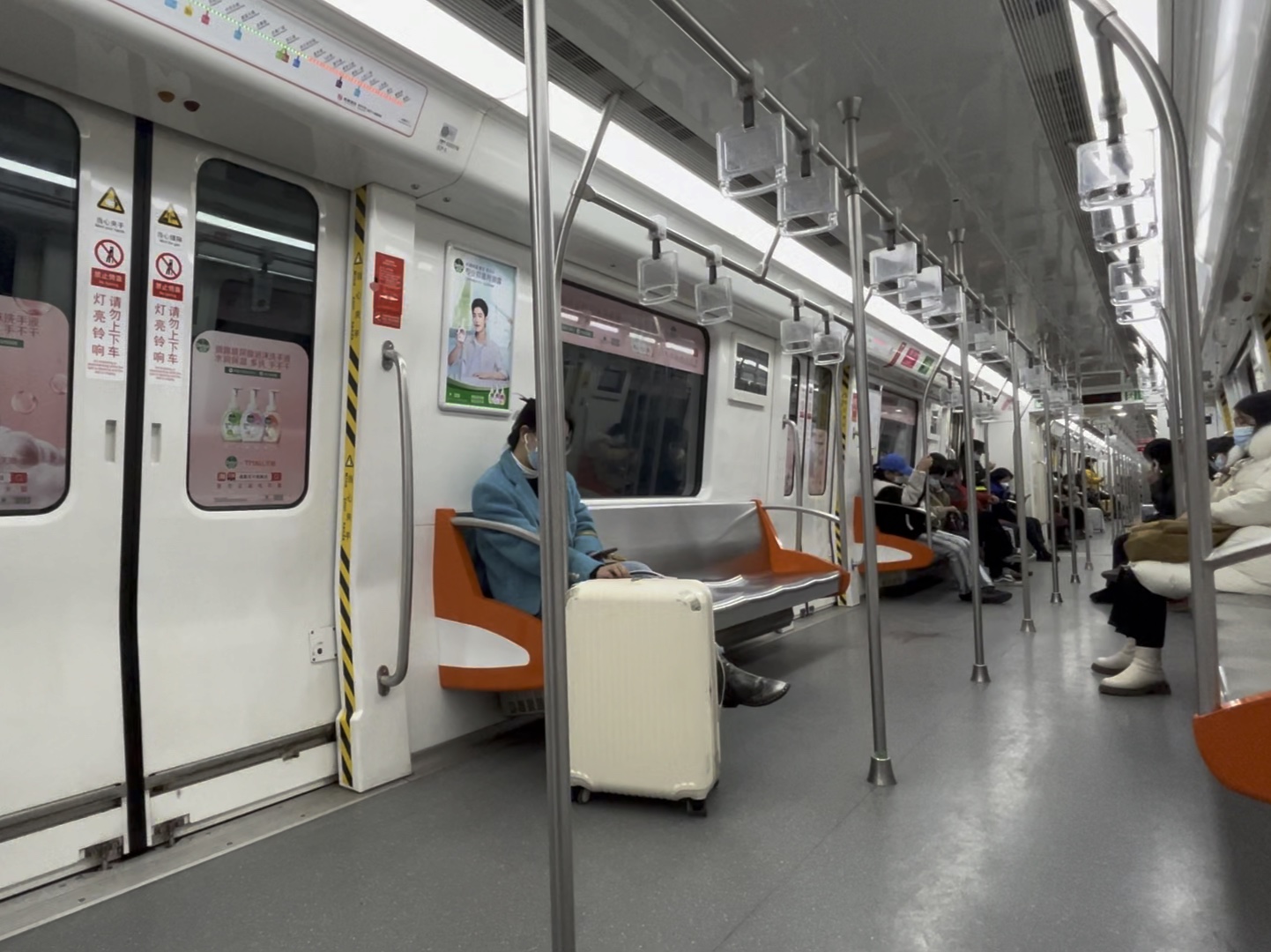 【1080P】杭州地铁2号线盈丰路-钱江世纪城运行实录