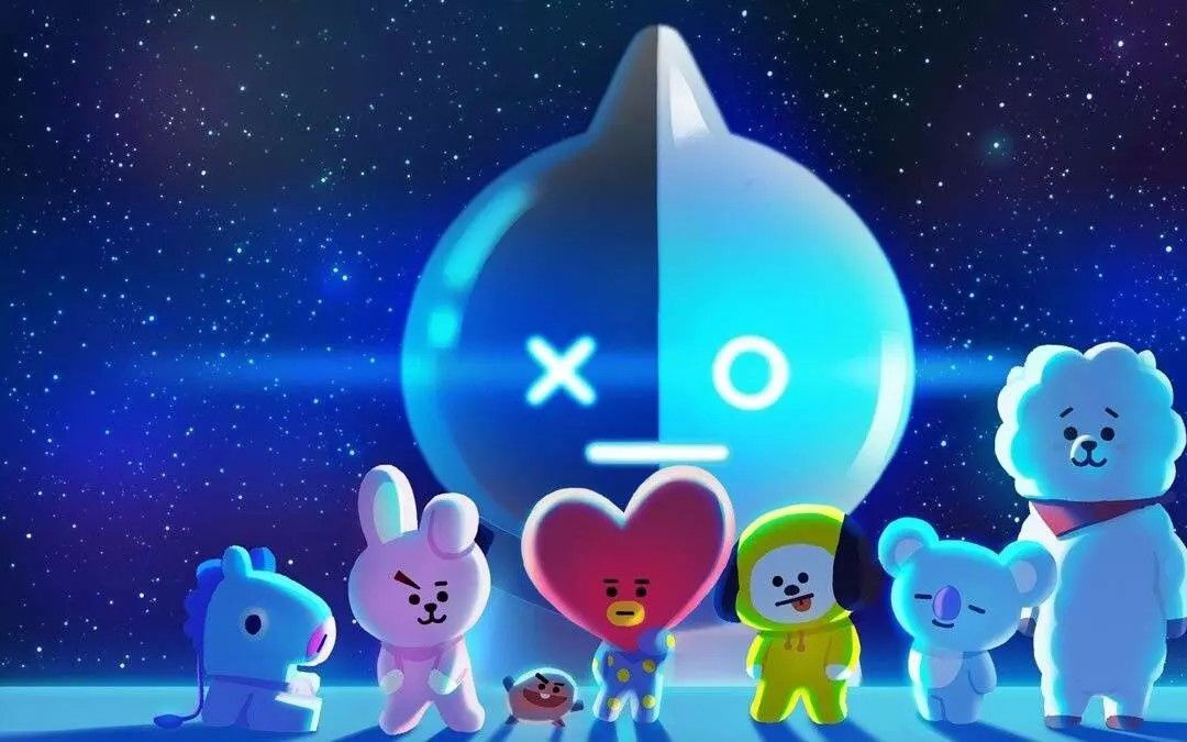 [bt21] animated stickers - universtar