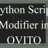 分子动力学模拟可视化软件-Python Script Modifier in OVITO