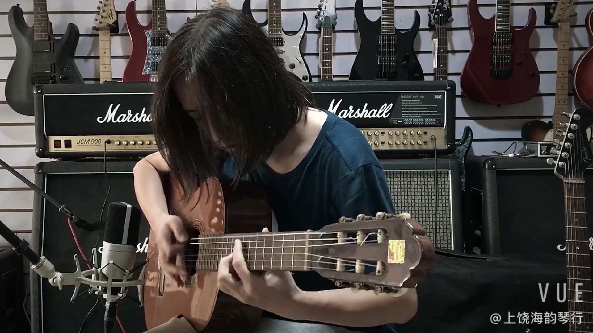 【上饶海韵琴行】刘若英《后来》间奏吉他solo（cover by 何海涛）～