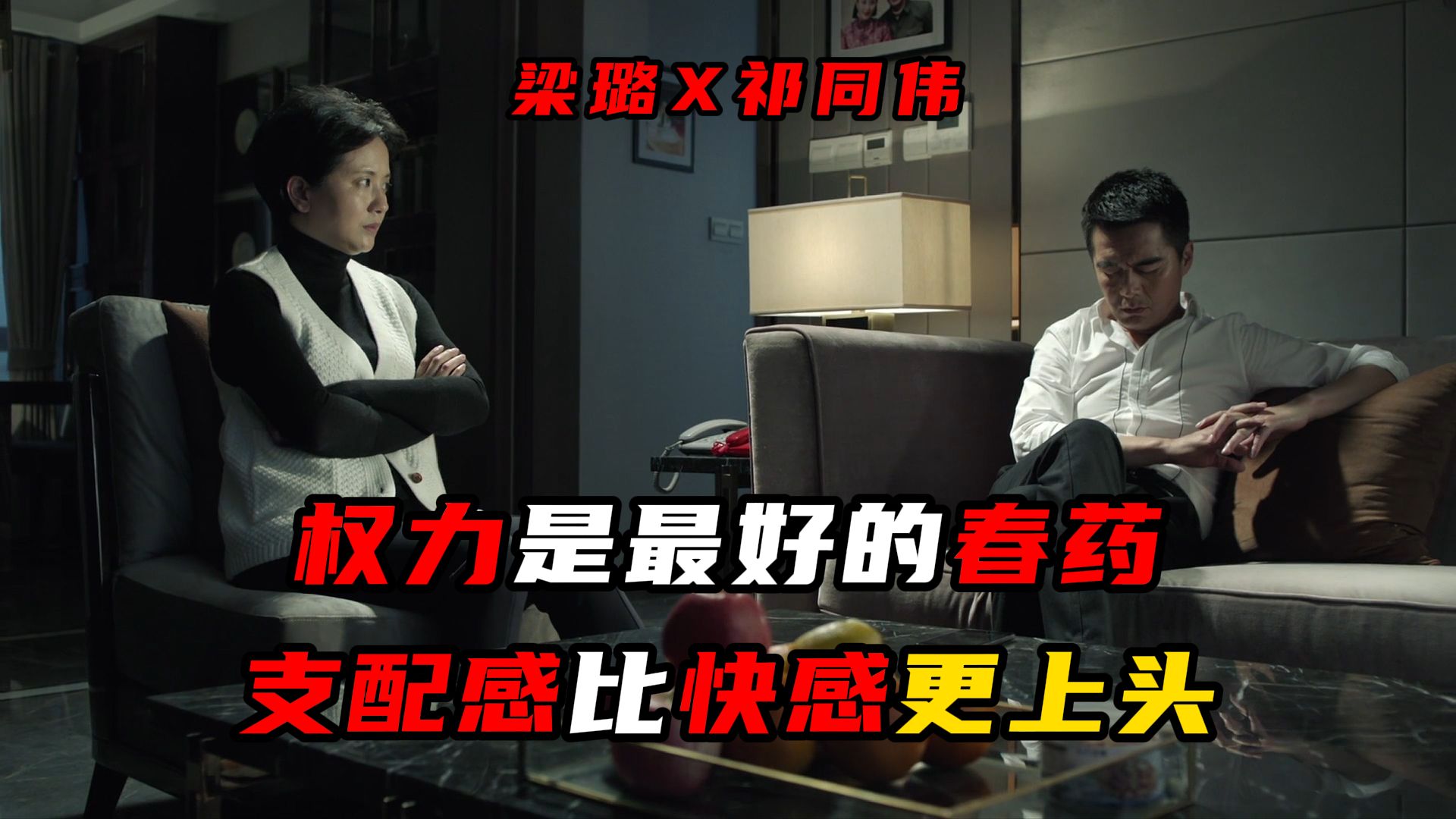 梁璐x祁同伟：权力是最好的春药，支配感比快感更上头【人民的名义21】