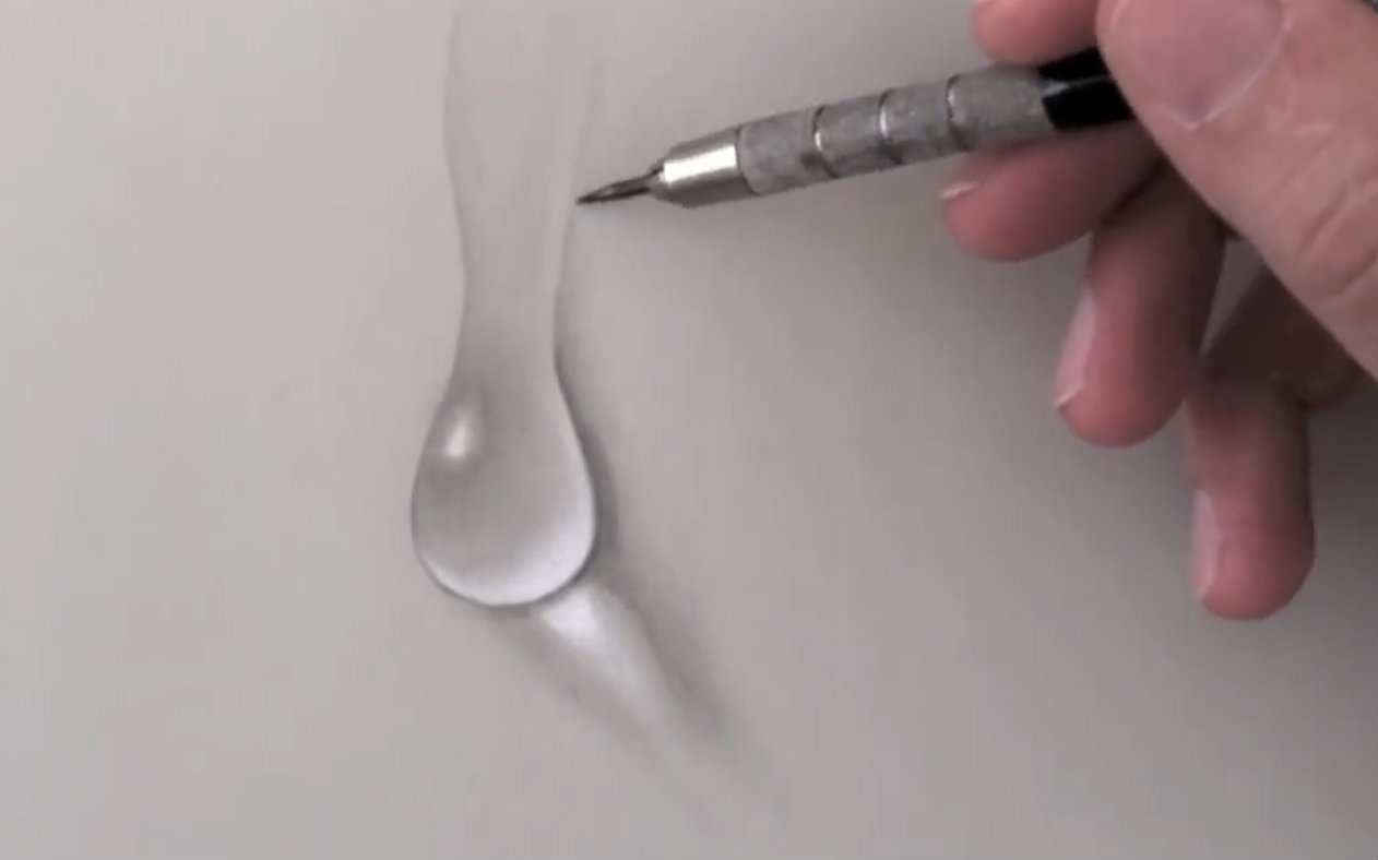 【中文字幕】【素描】如何在4分钟内画一滴水-fine art-tips