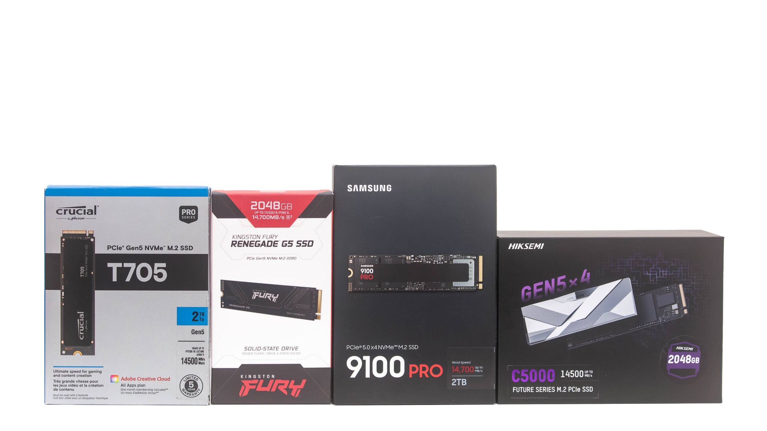 同是PCIe 5.0 SSD，四款主控方案谁更能打？