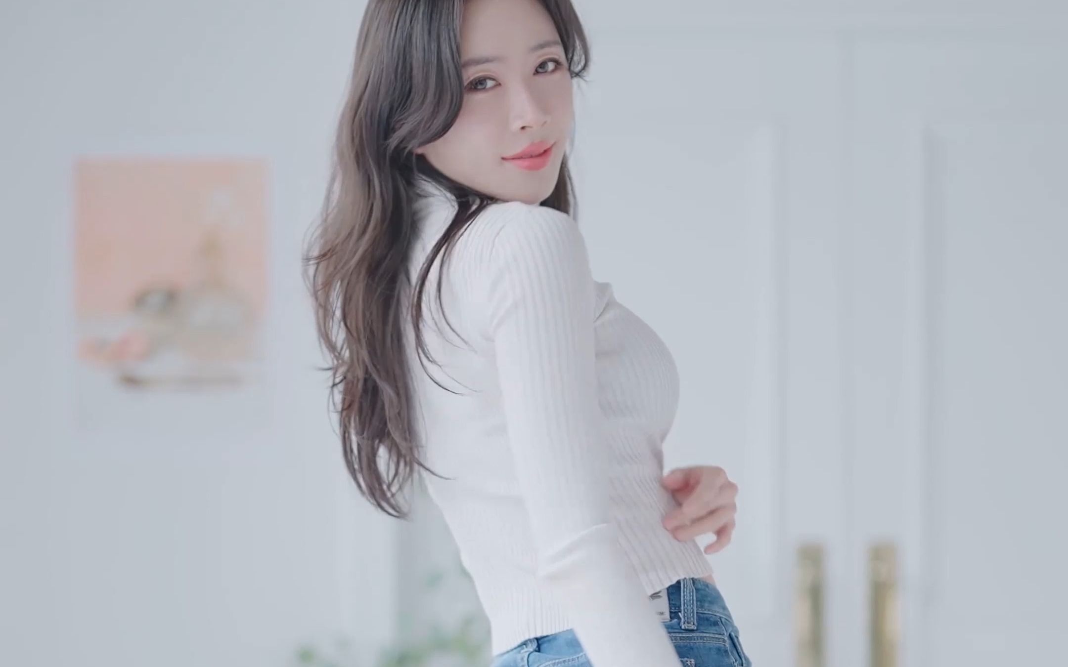 Miss ChoiApple's Green and Blue Jeans Outfit