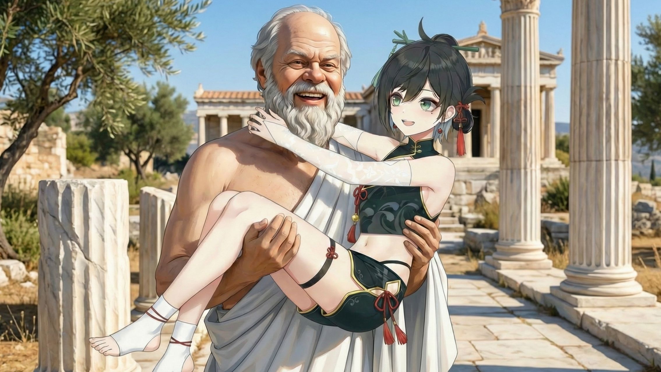 假如你是穿越到古希腊的小男娘