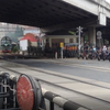 【中国铁路】【南何线】 场中路道口 DF4B 7249 接车全程 鸣笛