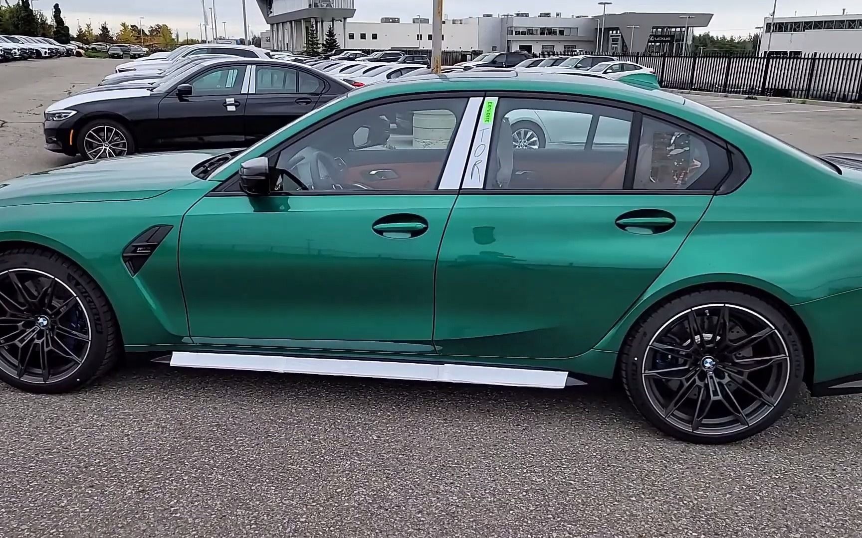 First Look 2022 BMW M3 Competition M xDrive Isle of Man Green Kylami
