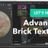 iBlender中文版插件Bricks Collection 教程Blender 2.9 中设置的高级砖材质节点 |Bl
