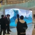 重庆财富mall行走的美术馆艺术海浪