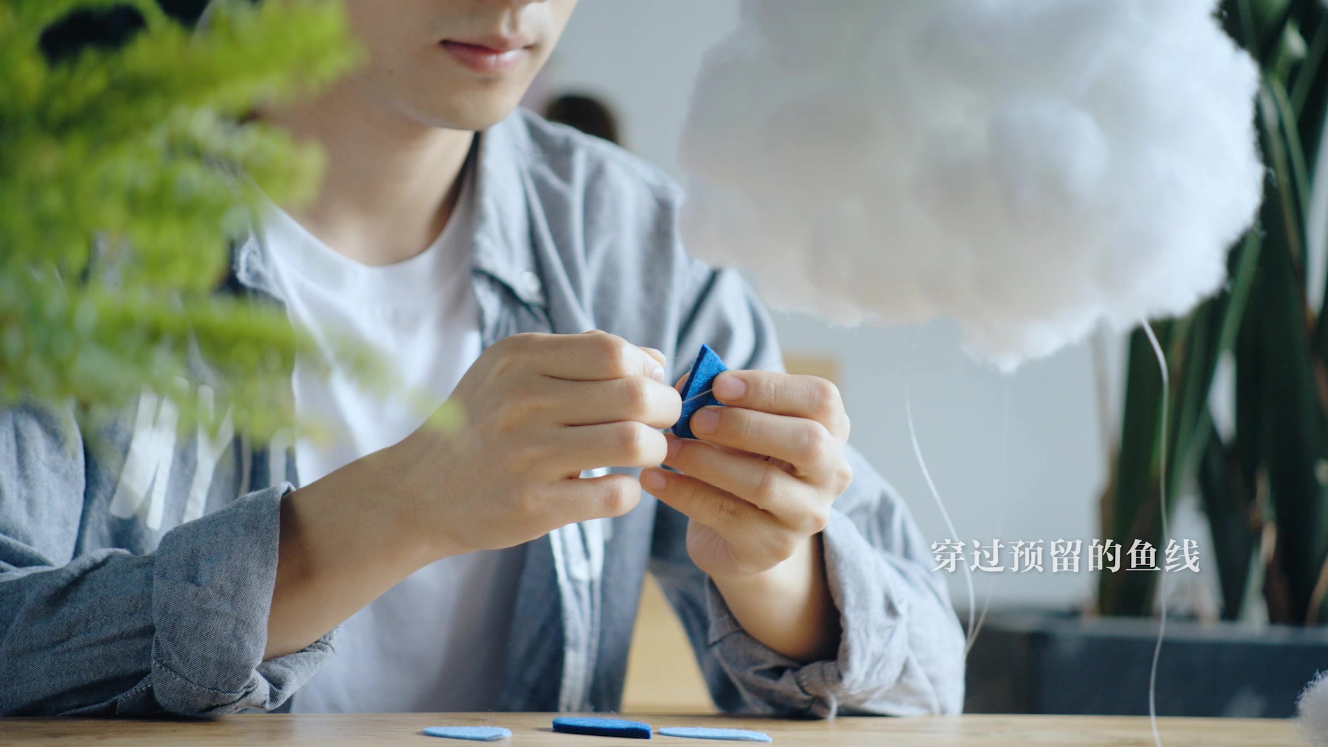 棉花和矿泉水瓶，能做出这么好看的【云朵灯】？