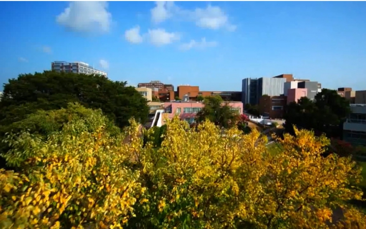 日本筑波大学航拍短片