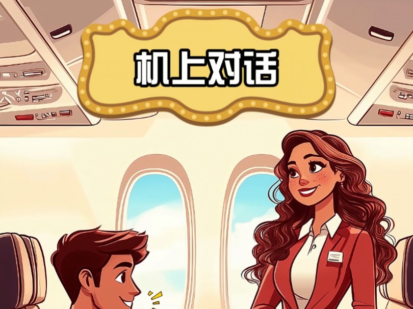 Day8 机上对话|实用情景英语打卡100天