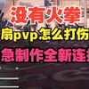 【全新连招】版本更新后没有火拳了伞扇pvp怎么打伤害_单机游戏热门视频