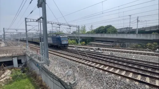 【你兄弟一走怎么害羞了】K874/1(成都西-湛江)本务成局重段HXD3C-0495,车底宁局南段AC380V集便25G,成都西环上行通过25060614:24