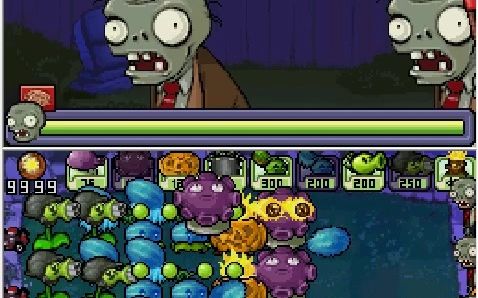 plants vs zombies ds plants vs zombies ds