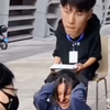 脆皮大学生体测现场