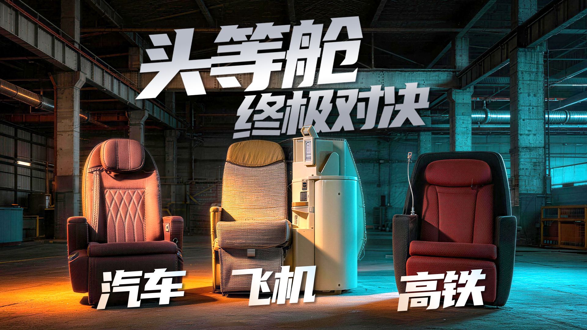 耗资百万搬回飞机高铁汽车座椅？三大顶级座椅真实盲测
