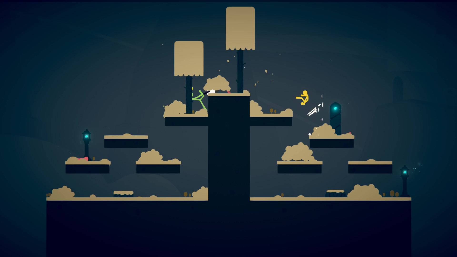【肯尼】stick fight the game 火柴人大乱斗p1 猜猜我是谁