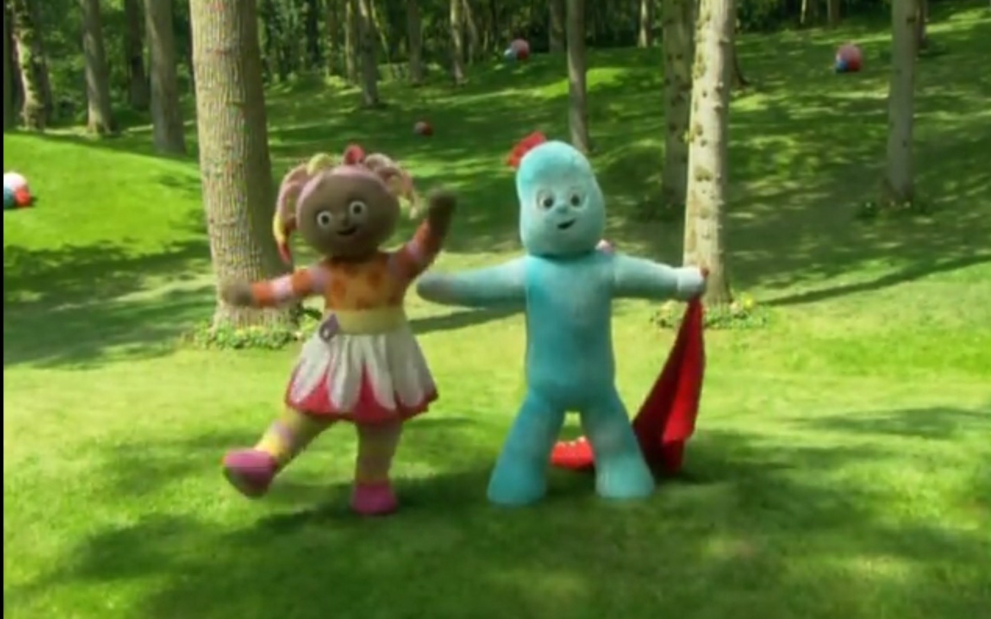 影视剪辑——花园宝宝: 唔西迪西和依古比古的可爱舞蹈