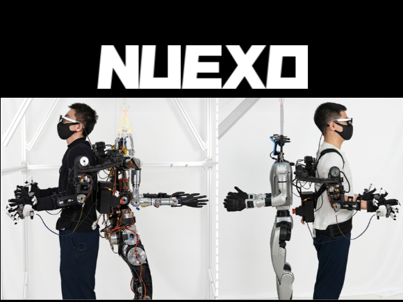 NuExo：用于人形机器人遥操与数采的背负式主动外骨骼