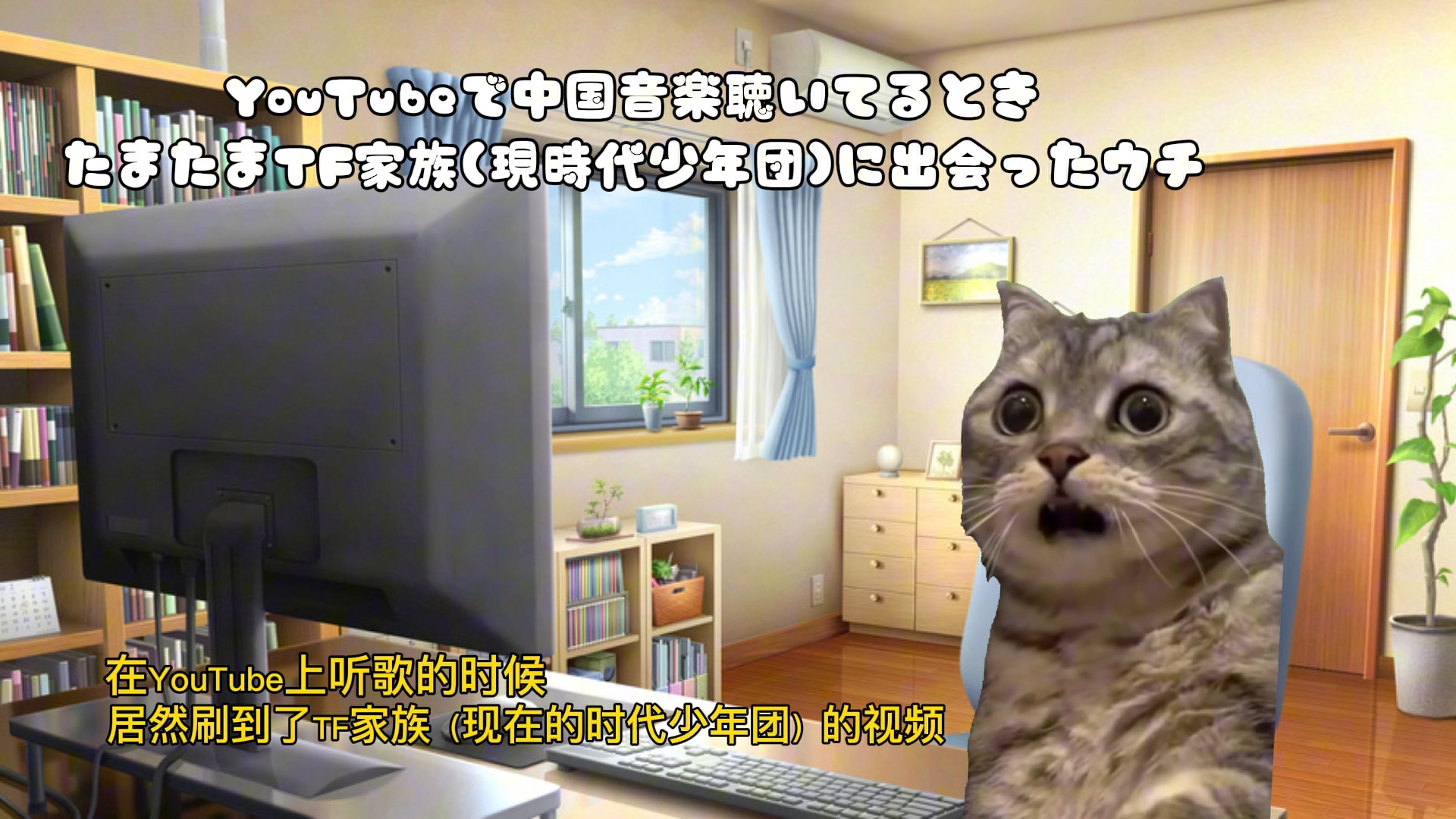 【猫meme】日本人喜欢上了中国，因为是……