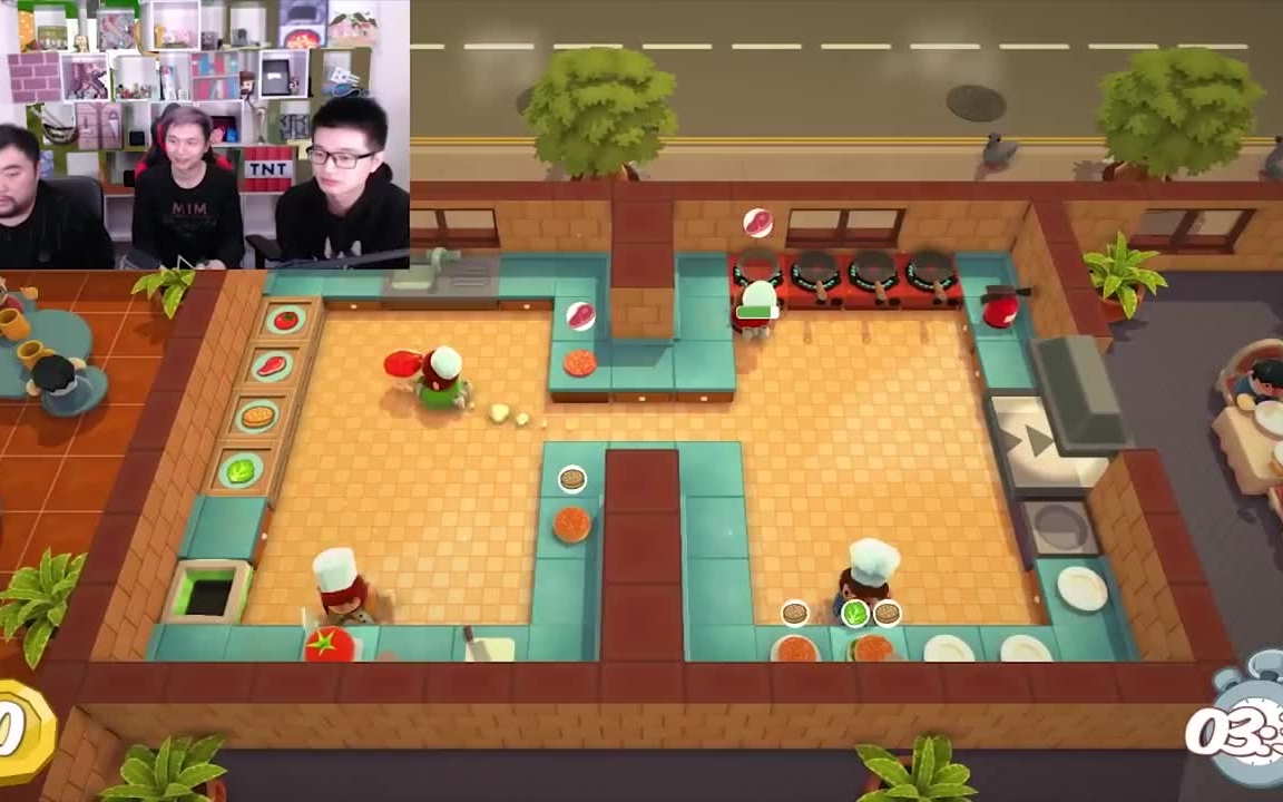 胡闹厨房★overcooked《籽岷的新游戏直播体验》
