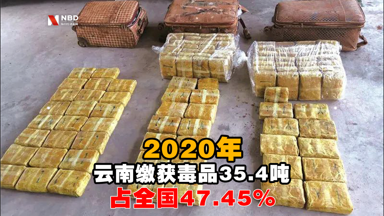 2020年云南缴获毒品35.4吨 占全国47.45%