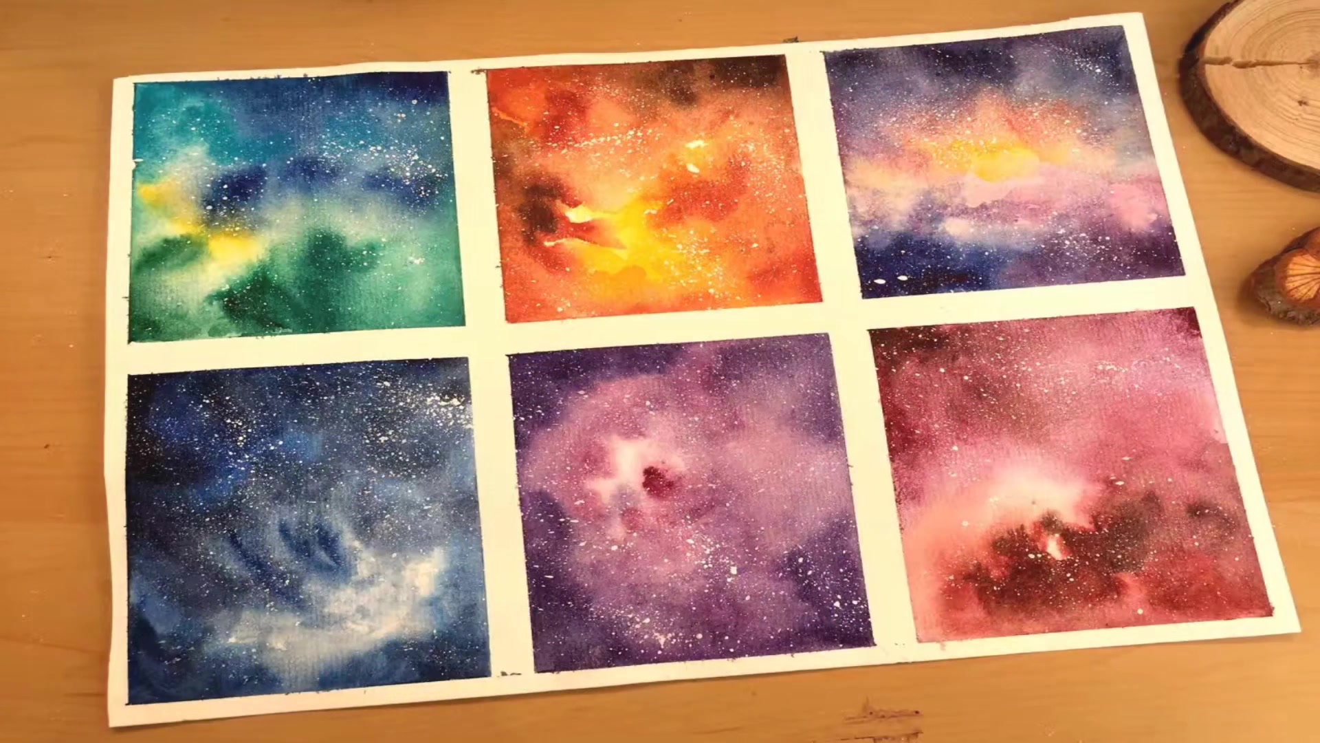 [iPad绘画][Procreate][教程]如何画出自然的天空渐变色+星空示范