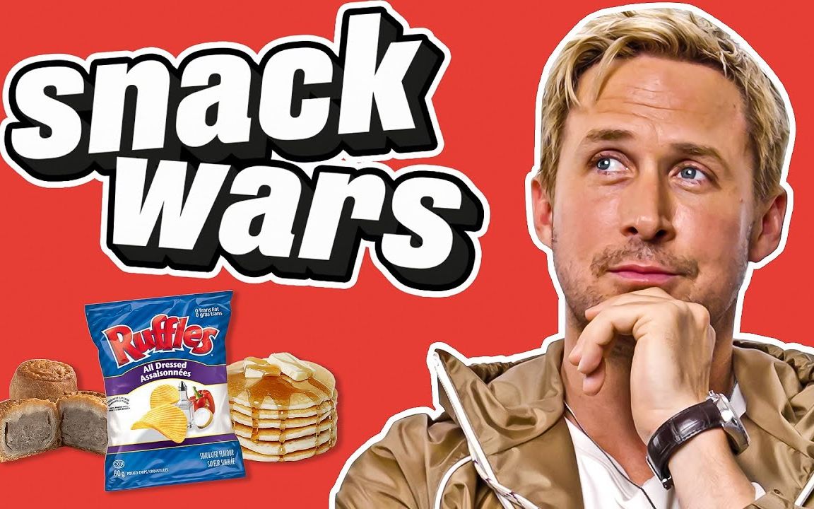 【中字】高司令品尝各种零食，英国VS.加拿大谁更胜一筹？|Ryan Gosling