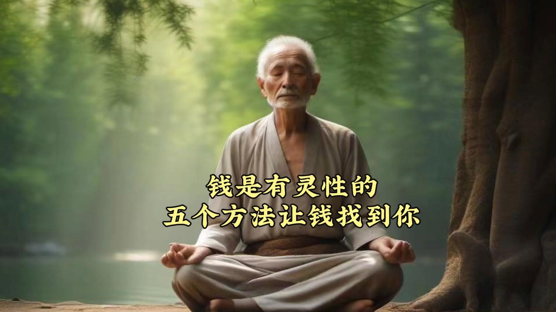 赚钱的核心根本不是拼命努力，那些能赚到大钱的人，他们都开悟了一个点:钱是有灵性的!