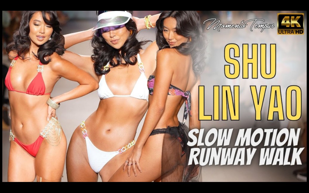 Witness Shirin Yao's amazing fashion show / Beach Bunny / Uncut 4K